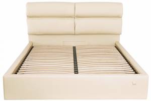 Кровать Richman Оксфорд VIP 120 х 200 см Флай 2207 С дополнительной металлической цельносварной рамой Бежевая
