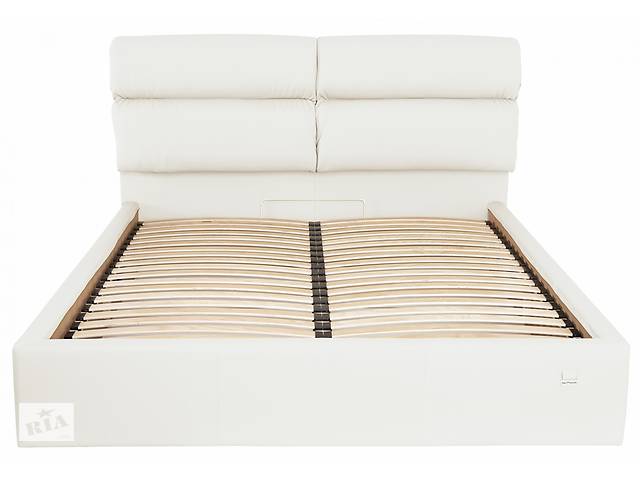 Кровать Richman Оксфорд VIP 140 х 190 см Флай 2200 С дополнительной металлической цельносварной рамой Белая