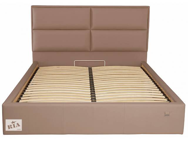 Кровать Richman Шеффилд 120 х 190 см Флай 2213 С подъемным механизмом и нишей для белья Светло-коричневая