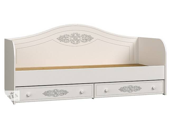 Кровать с ящиками Мебель UA 2000*800 Ассоль 100 Белый Дуб (20532)