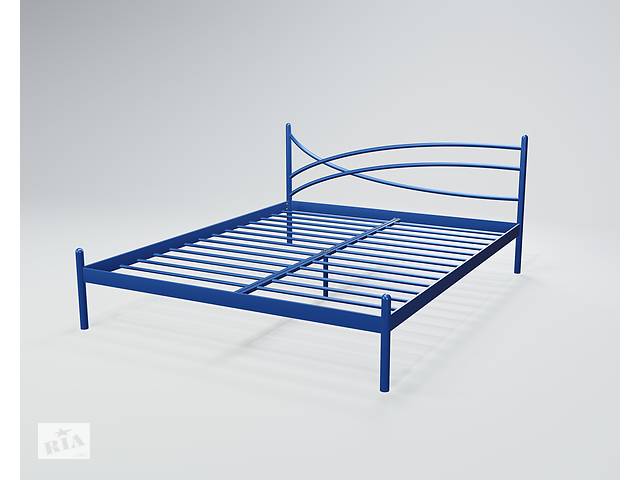 Кровать Tenero Гвоздика1 1400х2000 Синий