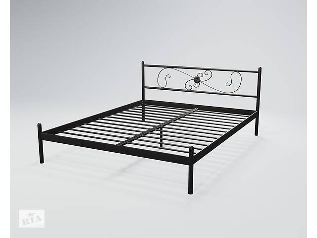Кровать Tenero Хризантема1 1600х1900 Черный