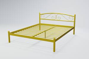 Кровать Виола1 Tenero желтый 1200х1900