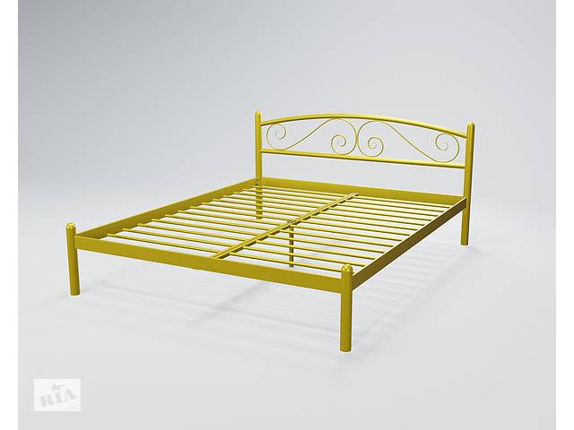 Кровать Виола1 Tenero желтый 1200х2000