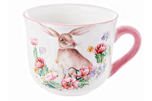 Кружка-бульонница Rabbits 480 ml керамическая Lefard