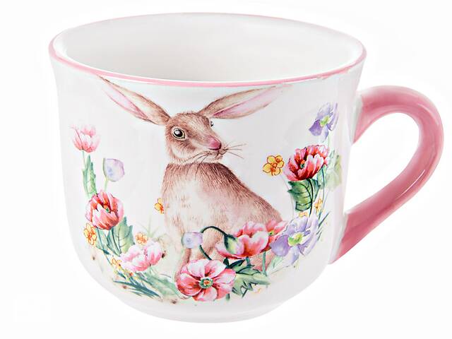 Кружка-бульонница Rabbits 480 ml керамическая Lefard