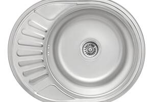 Кухонна мийка Lidz 5745 0,8 мм Micro Decor (LIDZ5745MDEC)