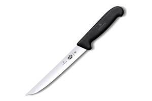Кухонный филейный нож Victorinox Fibrox Carving 18 см Черный (5.2803.18)