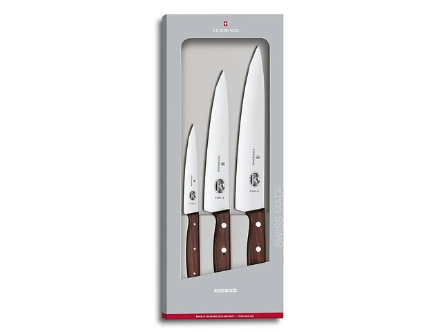 Кухонный набор ножей Victorinox Wood Carving Set 3 ножа дерево (5.1050.3G)