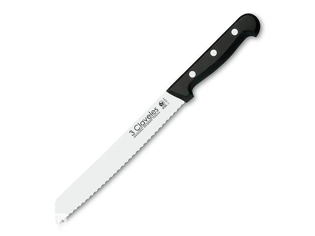 Кухонный нож для хлеба 200 мм 3 Claveles Pom (00921)