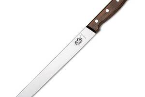 Кухонный нож для нарезки Victorinox Rosewood Slicing Knife 36 см с деревянной ручкой (5.4200.36)