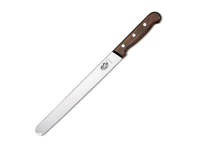 Кухонный нож для нарезки Victorinox Rosewood Slicing Knife 36 см с деревянной ручкой (5.4200.36)