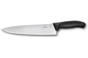 Кухонный нож для нарезки Victorinox Swiss Classic Carving 25 см Черный (6.8023.25B)