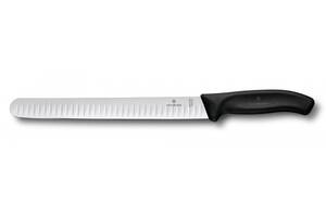 Кухонный нож для нарезки Victorinox Swiss Classic Slicing 25 см Черный (6.8223.25)