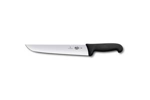 Кухонный нож мясника Victorinox Fibrox Butcher 18 см Черный (5.5203.18)