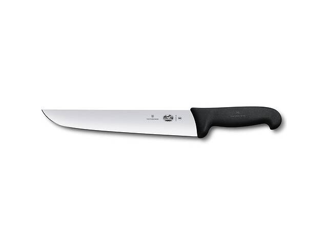 Кухонный нож мясника Victorinox Fibrox Butcher 18 см Черный (5.5203.18)