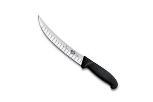 Кухонный нож мясника Victorinox Fibrox Butcher 20 см Черный (5.7223.20)