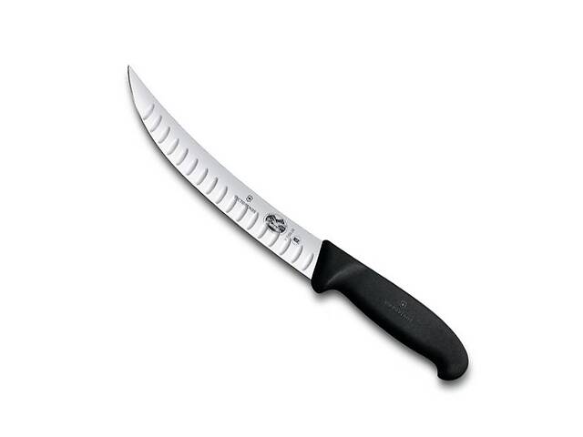 Кухонный нож мясника Victorinox Fibrox Butcher 20 см Черный (5.7223.20)