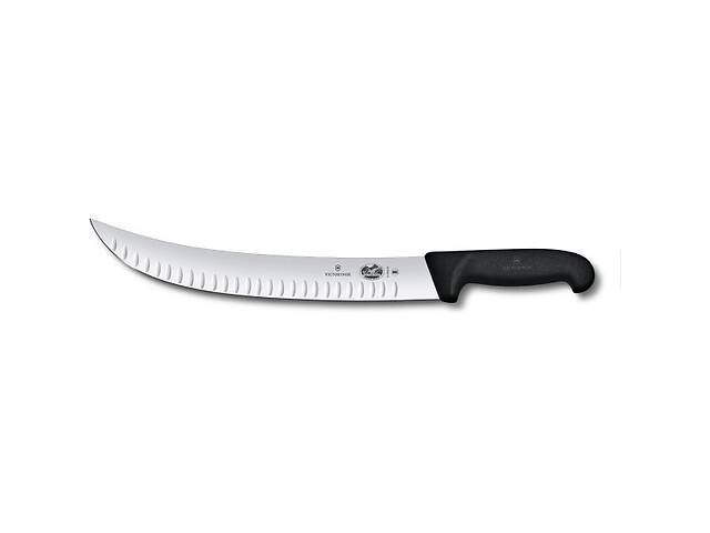 Кухонный нож мясника Victorinox Fibrox Butcher 31 см Черный (5.7323.31)