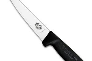 Кухонный нож мясника Victorinox Fibrox Sticking 16 см Черный (5.5603.16)