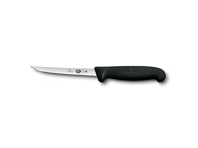 Кухонный нож обвалочный Victorinox Fibrox Boning 12 см Черный (5.6203.12)