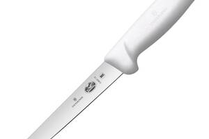 Кухонный нож обвалочный Victorinox Fibrox Boning 15 см Белый (5.6007.15)
