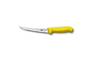 Кухонный нож обвалочный Victorinox Fibrox Boning 15 см Желтый (5.6617.15)