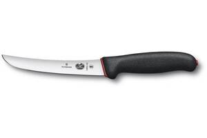 Кухонный нож обвалочный Victorinox Fibrox Boning Dual Grip 15 см Черно-красный (5.6503.15D)