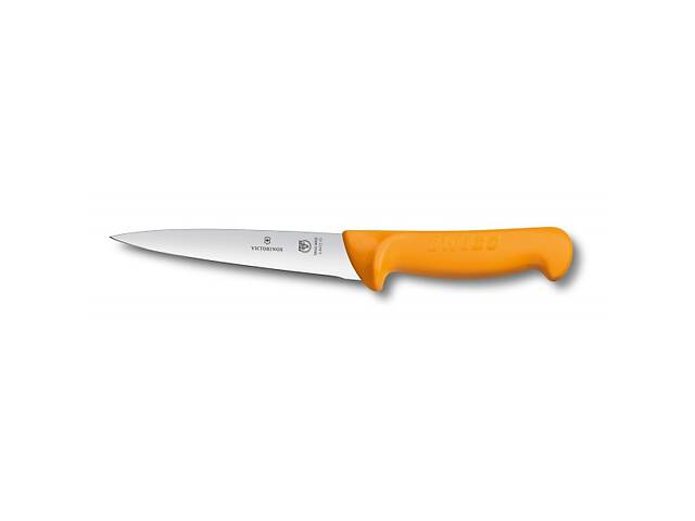 Кухонный нож разделочный Victorinox Swibo BoningSticking 15 см Желтый (5.8412.15)