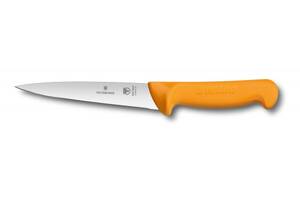 Кухонный нож разделочный Victorinox Swibo BoningSticking 15 см Желтый (5.8419.15)