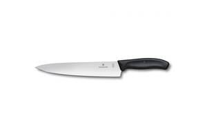 Кухонный нож разделочный Victorinox Swiss Classic Carving 22 см Черный (6.8003.22B)