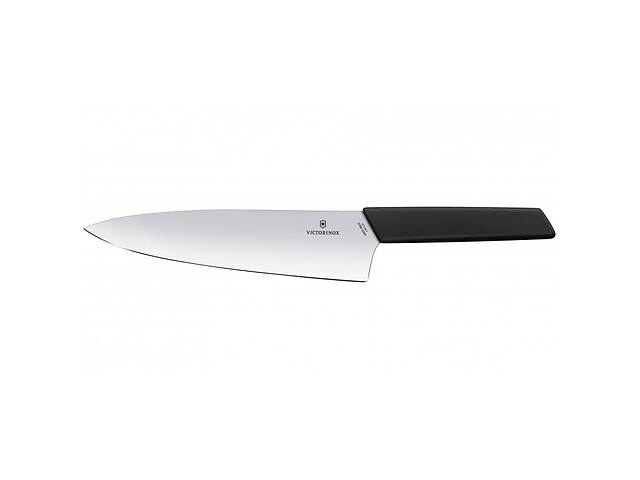 Кухонный нож разделочный Victorinox Swiss Modern Carving 20 см Черный (6.9013.20B)