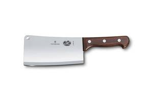 Кухонный нож-тесак Victorinox Kitchen Cleaver Wood 18 см с деревянной ручкой (5.4000.18)