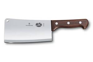 Кухонный нож-тесак Victorinox Kitchen Cleaver Wood 18 см с деревянной ручкой (5.4000.18)