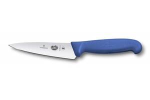 Кухонный нож Victorinox Fibrox Carving 150 мм Синий (5.2002.15)