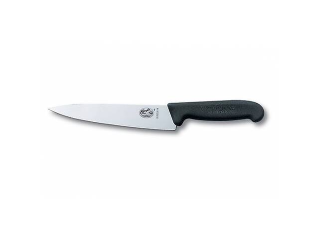 Кухонный нож Victorinox Fibrox разделочный 120 мм Черный (52003.12)
