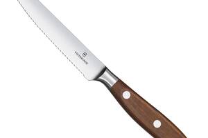 Кухонный Нож Victorinox Grand Maitre Wood Steak 120 мм дерево (7.7200.12WG)