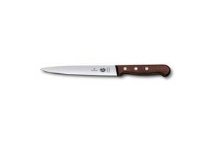 Кухонный нож Victorinox Rosewood филейный 180 мм Коричневый (5.3700.18)