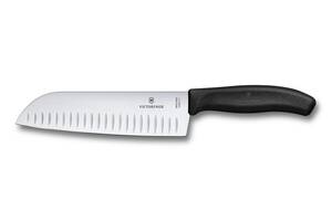 Кухонный нож Victorinox Santoku 17 см Черный (6.8523.17G)