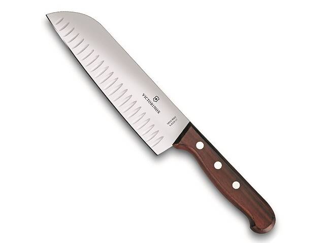 Кухонный нож Victorinox Santoku 17 см Коричневый (6.8520.17G)