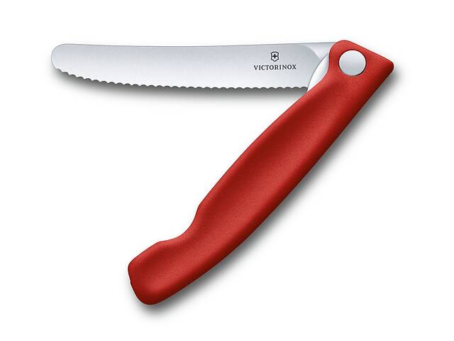 Кухонный нож Victorinox Swiss Classic Foldable Paring Knife складной, красный, 11 см (6.7831.FB)