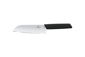 Кухонный нож Victorinox Swiss Modern Santoku 17 см Черный (6.9053.17KB)