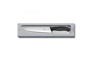 Кухонный нож Victorinox SwissClassic Carving разделочный 19 см Черный (6.8003.19G)
