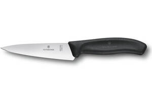 Кухонный нож Victorinox SwissClassic Kitchen 12 см Черный (6.8003.12G)