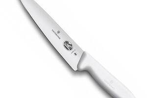 Кухонный разделочный нож Victorinox Fibrox Carving 19 см Белый (5.2007.19)