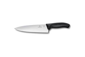 Кухонный шеф-нож Victorinox Swiss Classic Carving 20 см Черный (6.8063.20G)