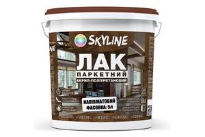 Лак для Пола Skyline Паркетный Акрил-полиуретановый Полуматовый 5 л