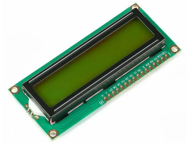 LCD1602 модуль экрана Arduino синий 16*2 5Вольт с встроенным дисплейным модулем