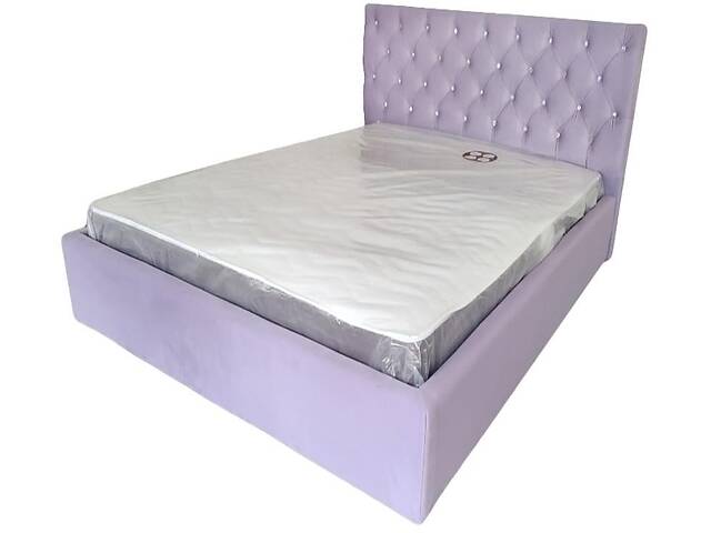 Кровать BNB Arizona Premium 90 х 190 см Simple С дополнительной цельносварной рамой Сиреневый