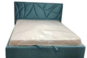 Кровать BNB Aurora Premium 90 х 190 см Simple С дополнительной цельносварной рамой Синий
